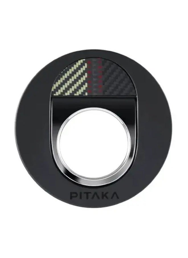 PITAKA - MagEZ Phone Grip 2 Random Segment Color / MagSafe and MagEZ 2.0 Compatible / Aramid fiber, Zinc alloy, ABS+PC Material / Built-In NFC / Thin & Lightweight- Overture - Image 1