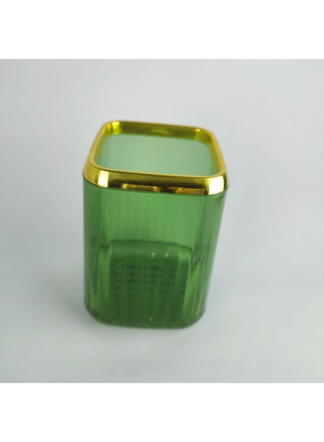 حامل فرش المكياج أكريليك ضد الكسر – تنظيم أنيق وسهل الاستخدام - Image 2