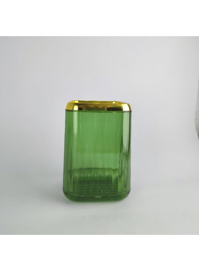 حامل فرش المكياج أكريليك ضد الكسر – تنظيم أنيق وسهل الاستخدام - Image 1