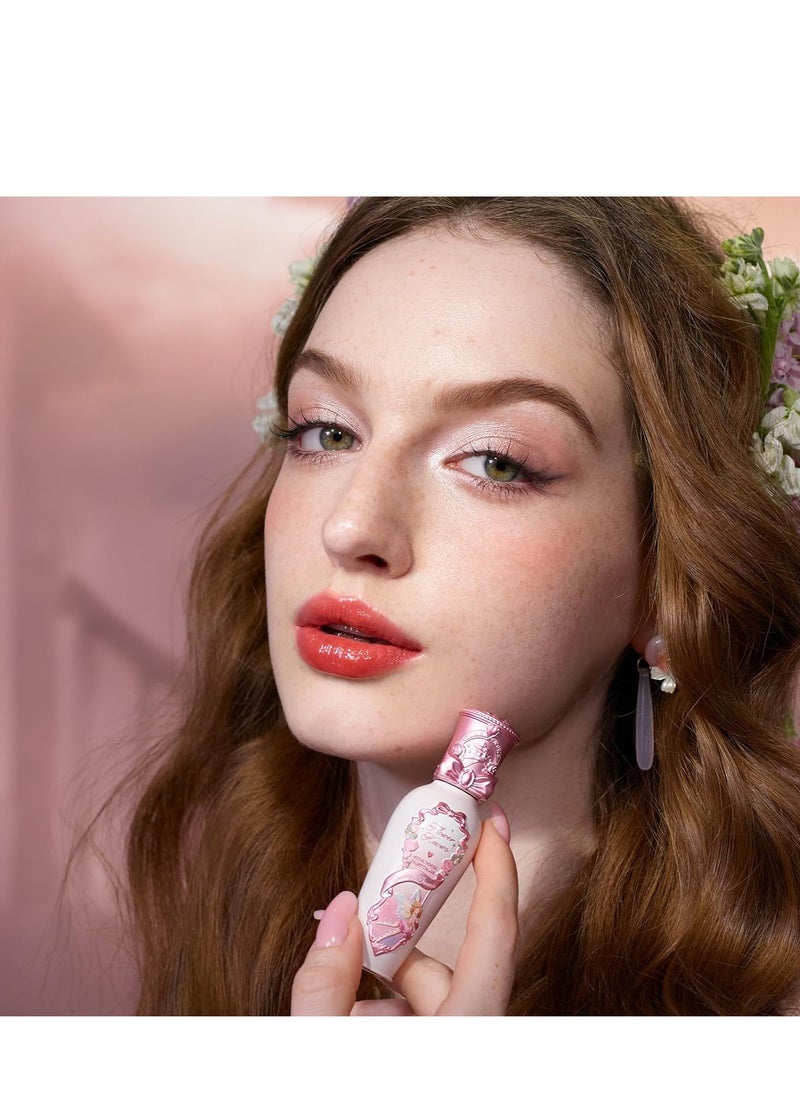 Midsummer Fairytales Lip Gloss-Glowy Moisturizing Coating Lip Lacquer-Hydrating Tinted Lip Oil for Girls & Women-Vegan & Cruelty Free - 0.17Fl Oz (G03 Firefly, 5 ml)