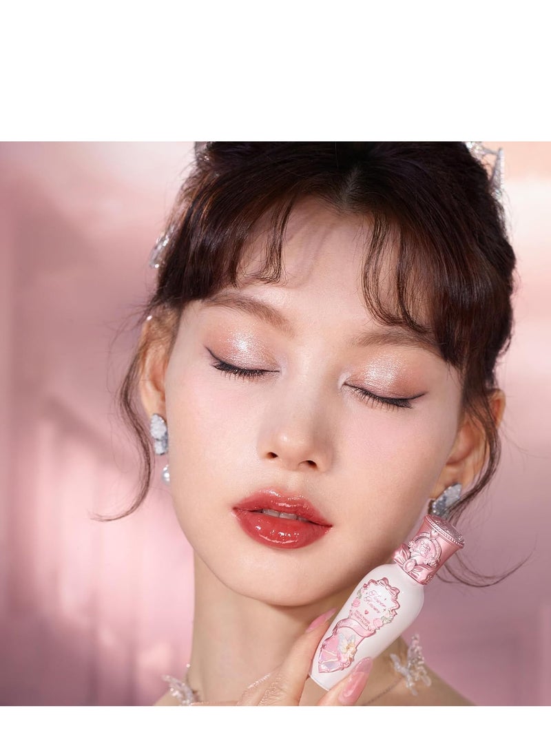 Midsummer Fairytales Lip Gloss-Glowy Moisturizing Coating Lip Lacquer-Hydrating Tinted Lip Oil for Girls & Women-Vegan & Cruelty Free - 0.17Fl Oz (G03 Firefly, 5 ml)