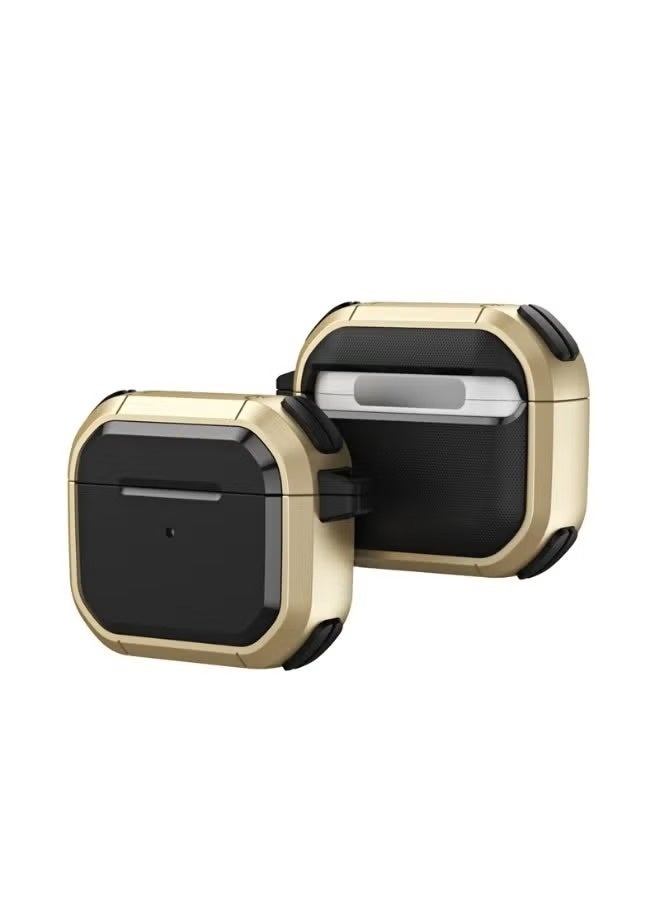 جراب رفيع مدرع لسماعات Apple AirPods Pro 2 غطاء صلب مقاوم للصدمات