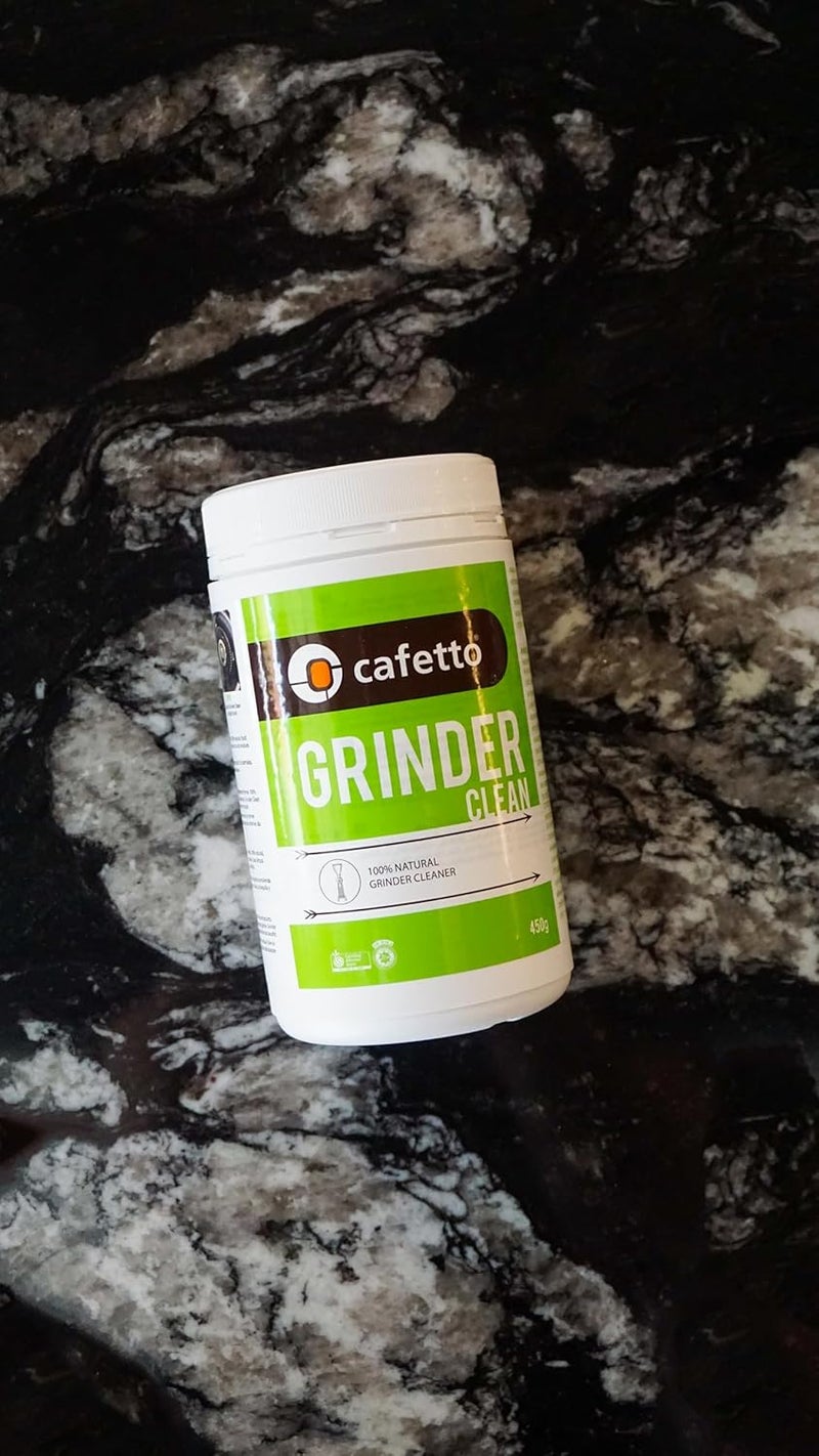 كافيتو مطحنة القهوة العضوية Cafetto Organic Grinder Clean، وزنها 450 جرام – مطحنة قهوة محترفة، خالية تمامًا من المواد الكيميائية وآمنة للاستخدام مع الأطعمة؛ تقوم بتنظيف أسنان المطحنة والهيكل الخارجي لها، مما يساعد على إطالة عمر المطحنة. - Image 2