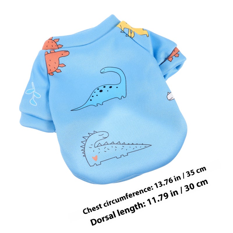Comfortable Pet Clothes for Small Dogs and Cats Cute Pets Outfit Cartoon Pet Costume S - Image 2