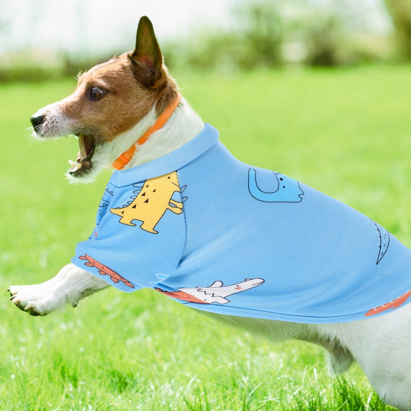 Comfortable Pet Clothes for Small Dogs and Cats Cute Pets Outfit Cartoon Pet Costume S - Image 3