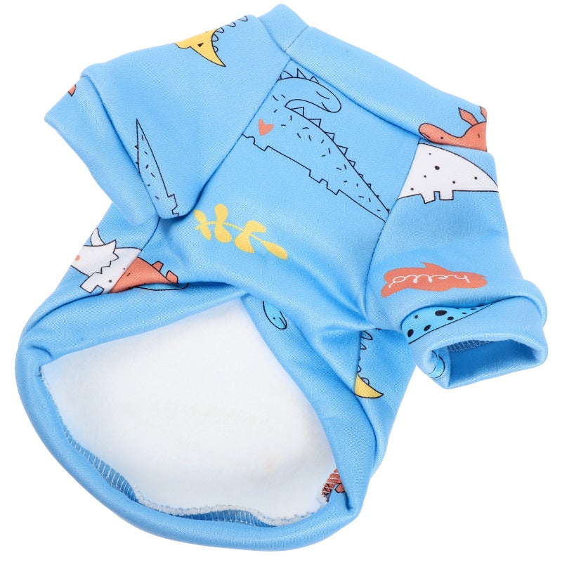 Comfortable Pet Clothes for Small Dogs and Cats Cute Pets Outfit Cartoon Pet Costume S - Image 1