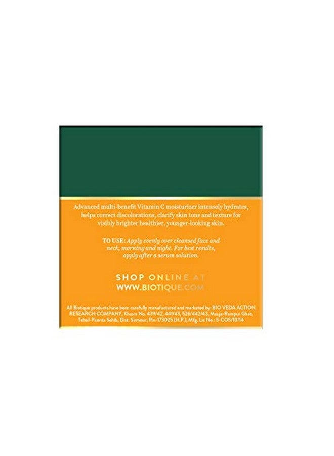 Biotique Vitamin C Correcting And Brightening Non Greasy Face Cream For All Skin Types 50G | Younge - Image 3