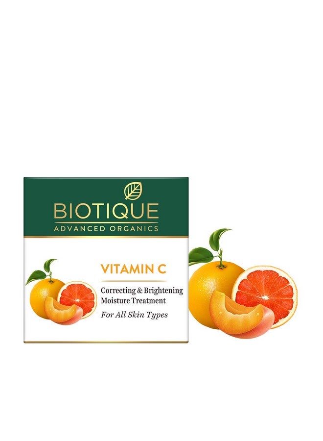 Biotique Vitamin C Correcting And Brightening Non Greasy Face Cream For All Skin Types 50G | Younge - Image 2