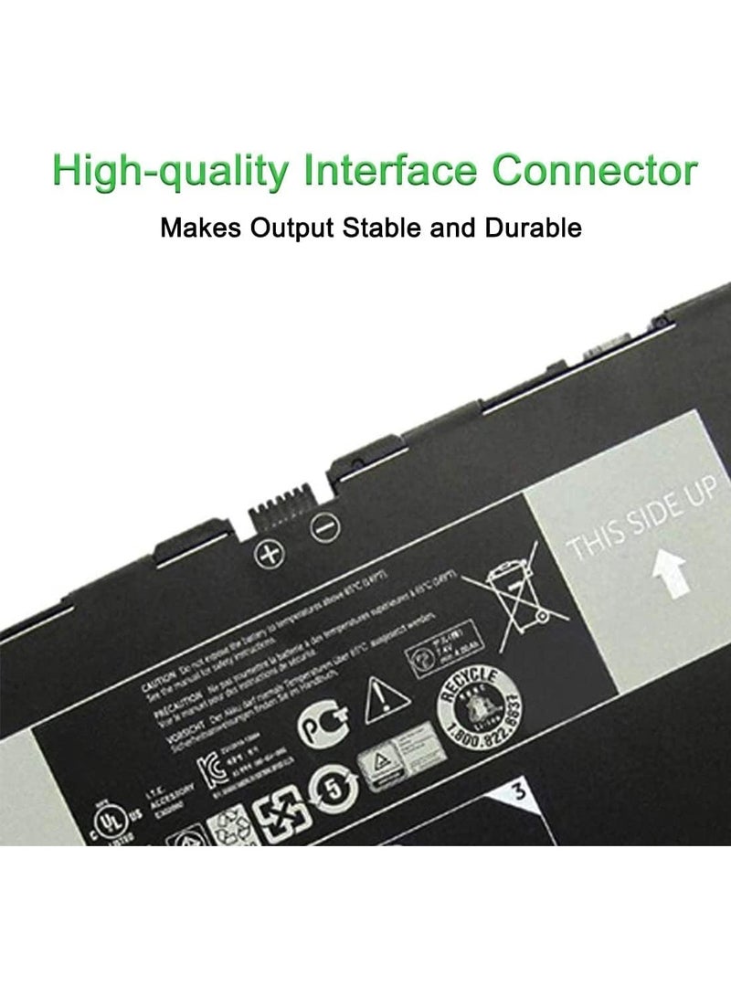 Terabyte 9MGCD Replacement Laptop Battery Compatible for Dell Venue 11 Pro (5130) 9MGCD XMFY3 312-1453 VYP88 Tablet 7.4V 32Wh - Image 2