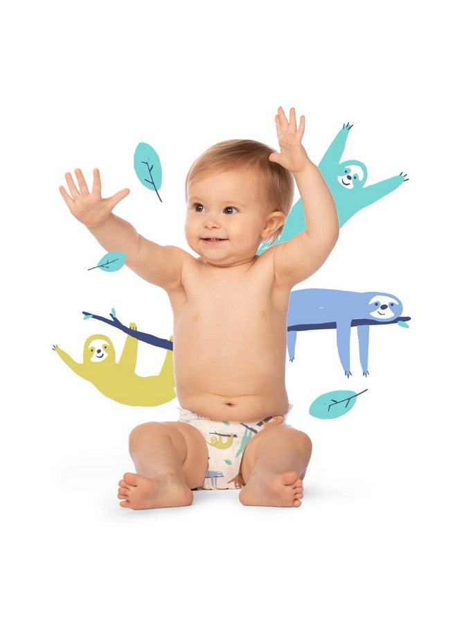 Hello Bello Premium Baby Diapers Size 6 I 17 Count of Disposeable, Extra-Absorbent, Hypoallergenic, and Eco-Friendly Baby Diapers with Snug and Comfort Fit I Sleepy Sloth - Image 2