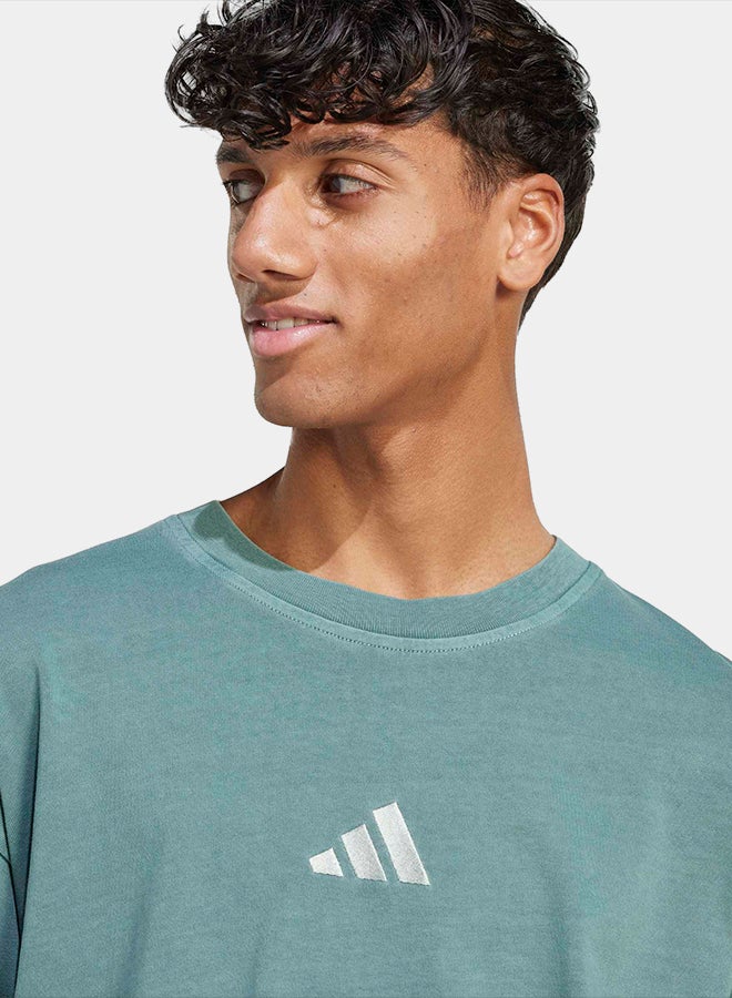 Adidas ALL SZN Washed T-Shirt - Image 4