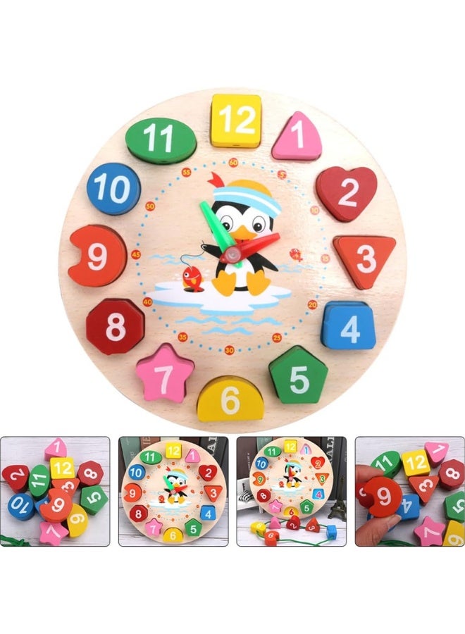 DOUGEI Wooden Toys Set 6 Piece Set Educational Developmental Toys for Babies and Toddlers (36 Months and Older) - Image 3
