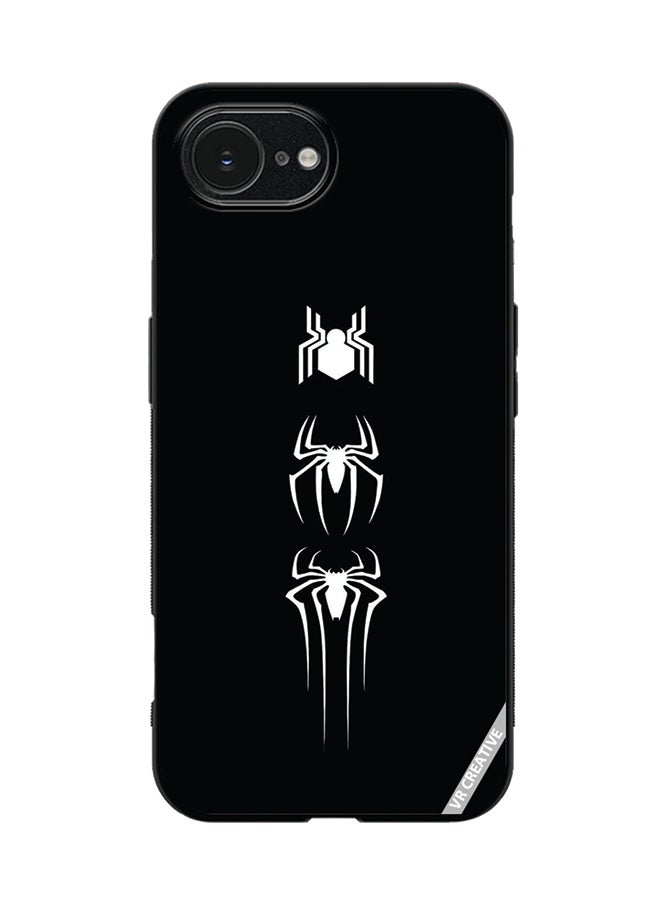 Protective Case Cover For Apple iPhone 16e Spiderman Design Multicolour