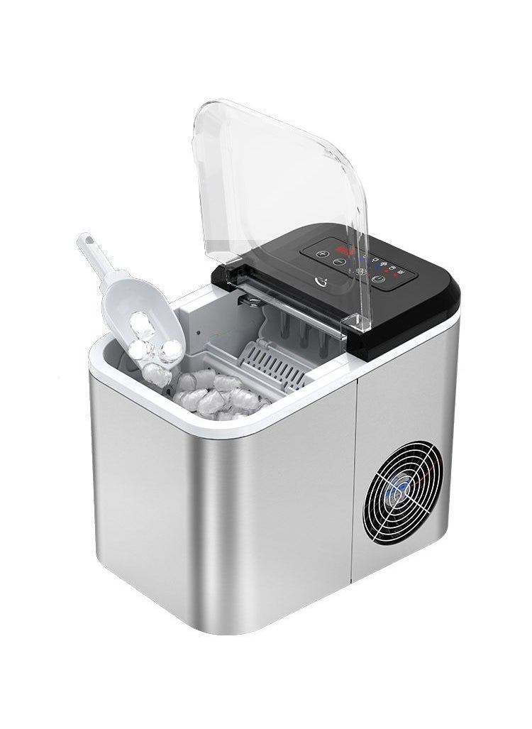 Quick Freeze Ice Maker with 1.6 L Capacity, Smart Control Panel and Low Energy Consumption Functionality