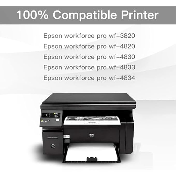 822XL INK CARTRIDGES REMANUFACTURED REPLACEMENT FOR EPSON 822 XL T822 T822XL TO USE WITH WORKFORCE PRO WF-3820 WF-4820 WF-4830 WF-4833 WF-4834 (4-PACK; 1BK, 1C, 1M, 1Y) - Image 3