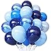 YMSZ Blue Balloons 50pcs 12 inch Blue Latex Party Balloons for Birthday Wedding Baby Shower Party Decorations - Image 2