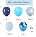 YMSZ Blue Balloons 50pcs 12 inch Blue Latex Party Balloons for Birthday Wedding Baby Shower Party Decorations - Image 4
