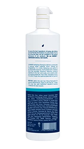 SUDZZFX Cashmere Hydrating Shampoo, 34 fl oz - Hair Growth Shampoo - Color Safe, Sulfate Free, Paraben Free, and moisturizing for Dry Hair Men and Women - Image 2