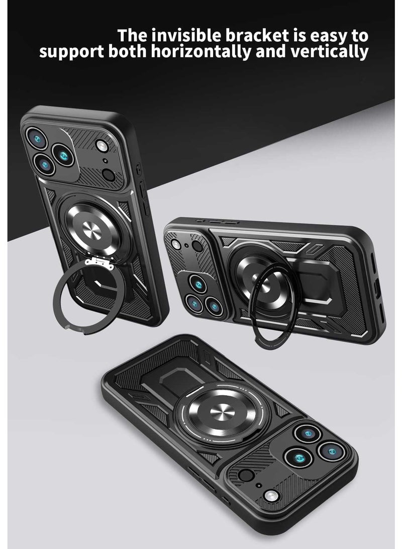 general Case for iPhone 17 Pro Max with Camera Protection, Built-in Stand - Shockproof, Drop-Proof - Image 2