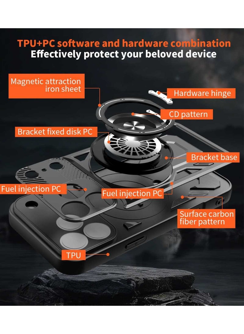 general Case for iPhone 17 Pro Max with Camera Protection, Built-in Stand - Shockproof, Drop-Proof - Image 5