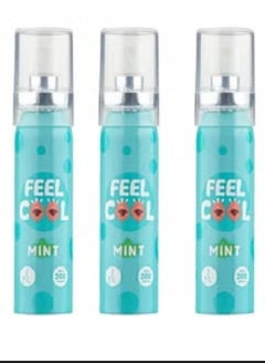 FEEL COOL Feel Cool Mint Mouth Spray 200 Sprays - 20 ml - 3 Pieces  - Image 1