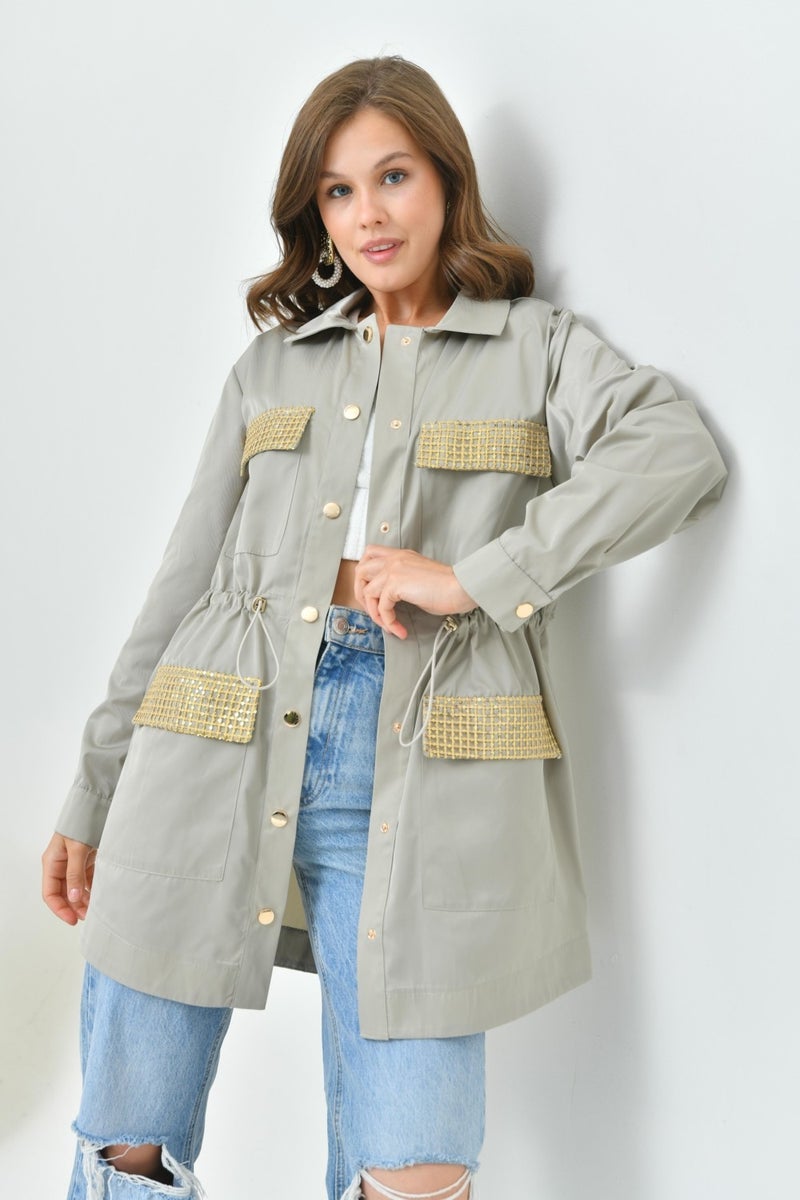 Garmi Women's Parachute Cap Gray  - Image 2