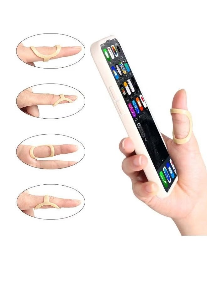 Ocean - Finger Splint, 5 Pieces Finger Support Brace Upgraded Finger Stabilizer Kit Trigger Finger Splints Fits for Thumb Middle Ring Index Pinky Finger Straightener Broken Straightening - Image 1
