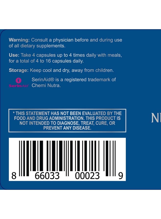 Thrivous Alpha Enhance Brain & Nerve Function For Better Aging Advanced Natural Nootropic Supplement: Alpha Gpc Alcar R Alpha Lipoic Acid Ginkgo Serinaid Phosphatidylserine 120 Capsules - Image 4