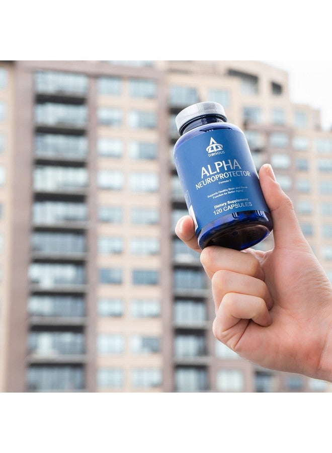Thrivous Alpha Enhance Brain & Nerve Function For Better Aging Advanced Natural Nootropic Supplement: Alpha Gpc Alcar R Alpha Lipoic Acid Ginkgo Serinaid Phosphatidylserine 120 Capsules - Image 5