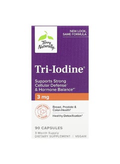 Terry Naturally Terry Naturally, Tri-Iodine, 3 mg, 90 Capsules 