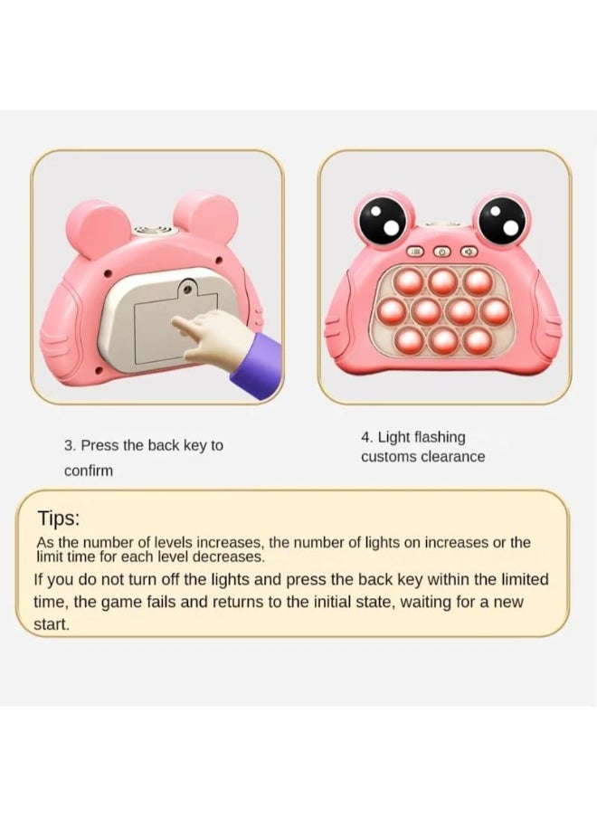 iLaa - New Quick Pop Push It Electronic Game Whack A Mole pressure relief toys pop fidget toy - Image 1