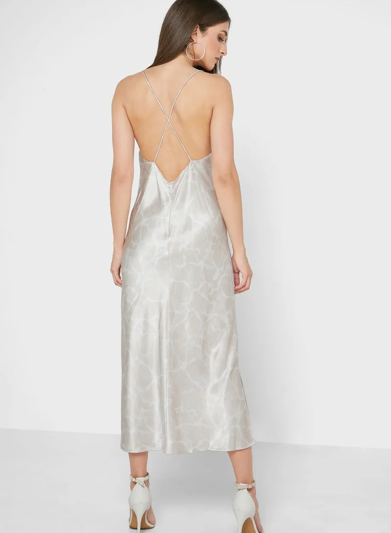 CALVIN KLEIN Printed Cami Dress