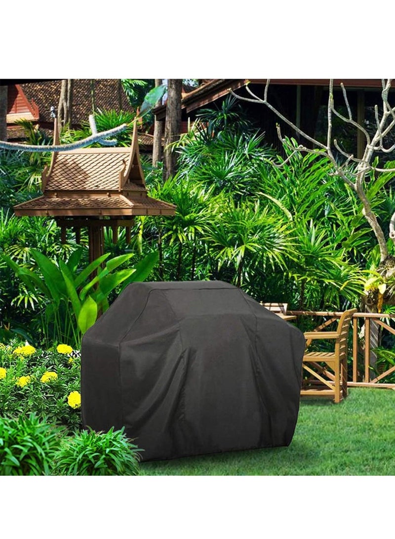 Waterproof BBQ Grill Barbeque Cover Outdoor Rain Grill Anti Dust Protector (145x61x117cm) - Image 5