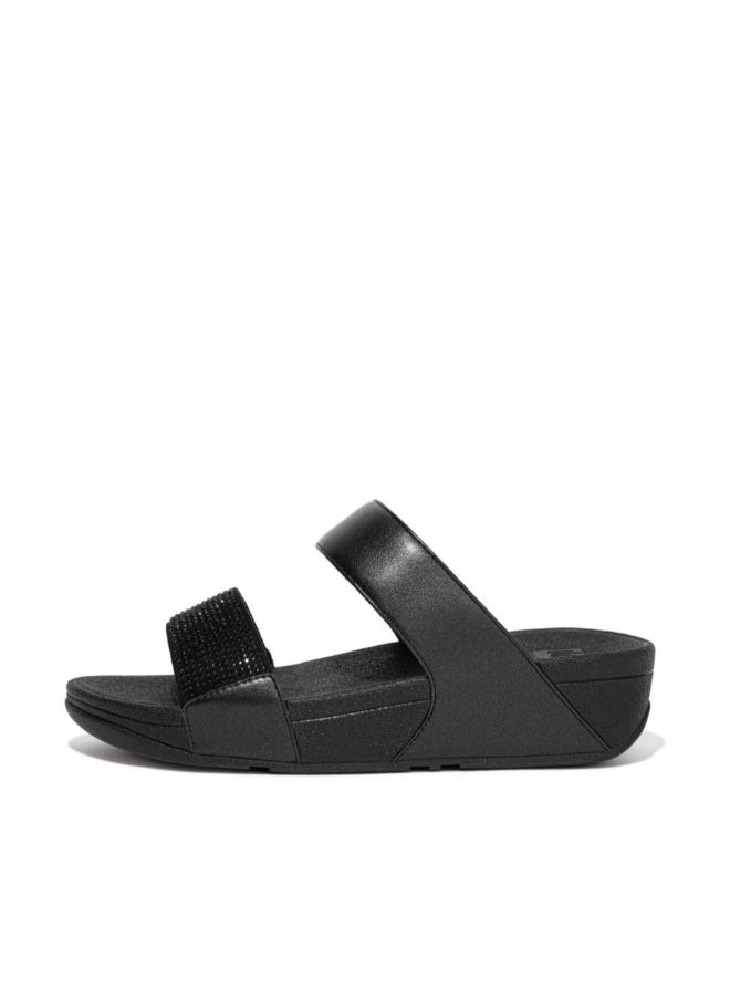 FitFlop 049-600 Fitflop Ladies Lulu Crystal EC4-090 Black  - Image 1
