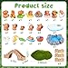 Simgoing 35 Pcs Mini Capybara Figures Small Resin Capybara Cute Miniature Animals Figurines for DIY Gifts Cake Toppers Fairy Garden Birthday Car Dashboard Desktop Dollhouse DecorationsFresh Style - Image 4