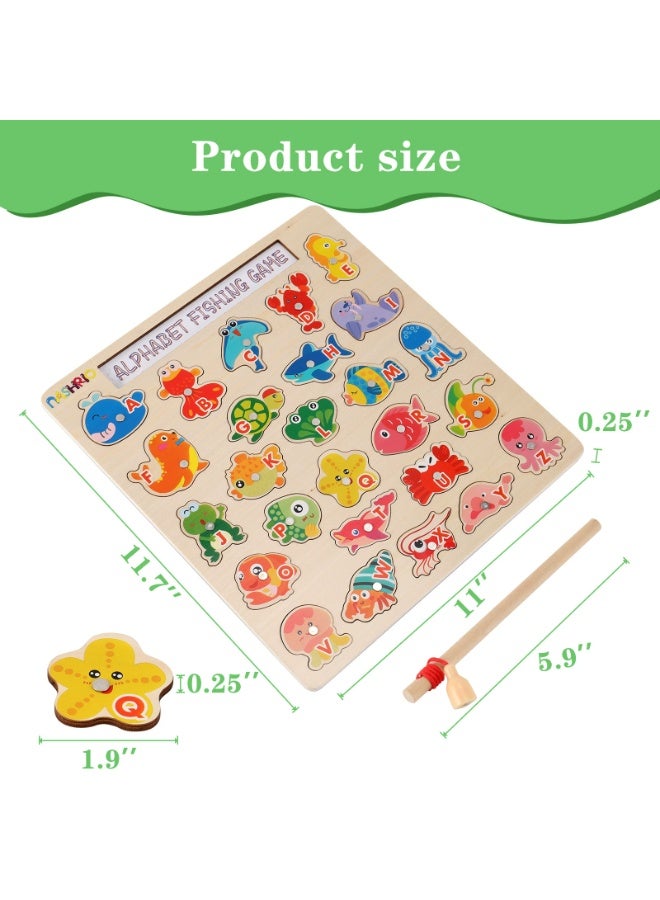 general Wooden Magnetic Fishing Set