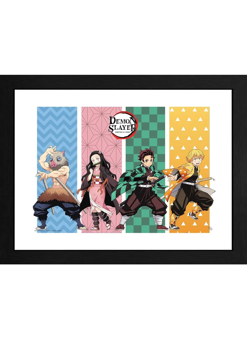 ABYstyle ABYstyle DEMON SLAYER - Framed print "Group" (30x40)