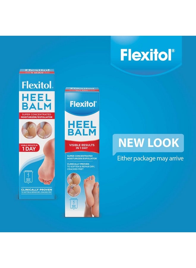 Flexitol Heel Balm, Rich Moisturizing & Exfoliating Foot Cream, 4 Oz Tube (Pack of 2) - Image 3