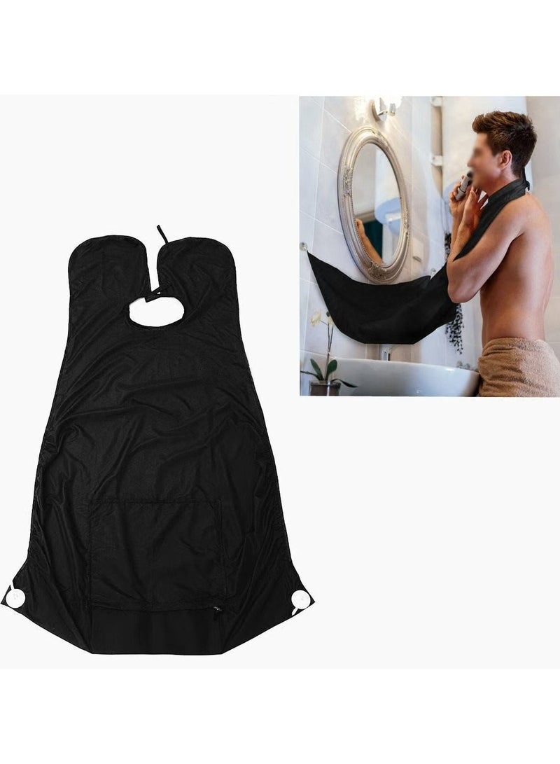 1Pcs Beard Apron Shave Shawl Cloth Waterproof Beard Bib Shaving Clth Kit for Men Cape - Image 1