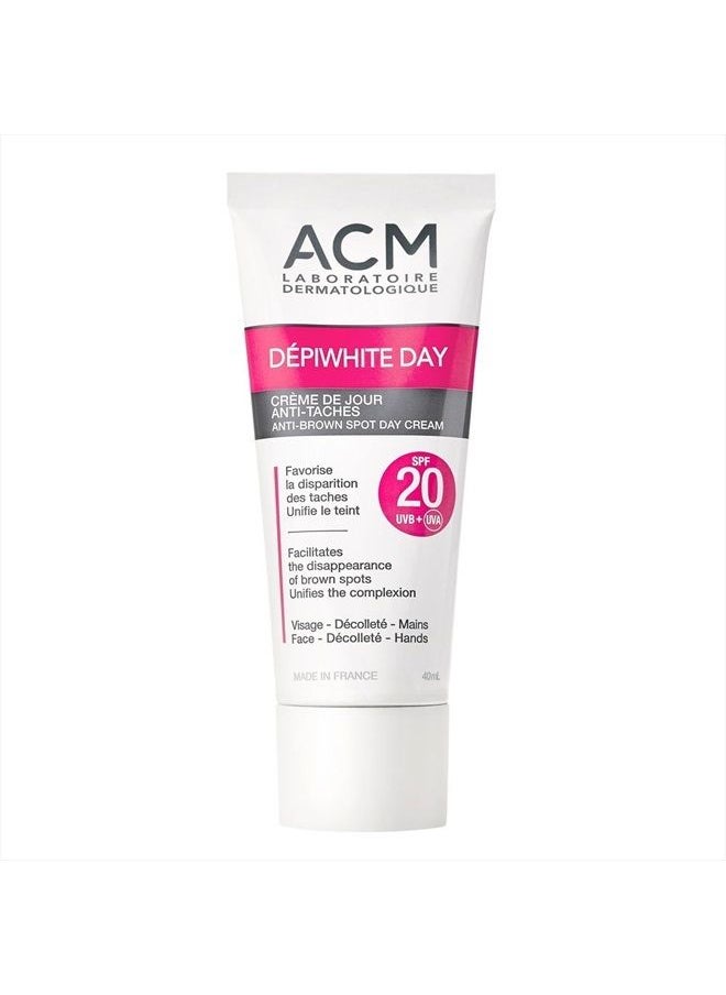 ACM Laboratoire dermatologique Labo DEPIWHITE DAY SPF20 ANTI-BROWN SPOT DAY CREAM 