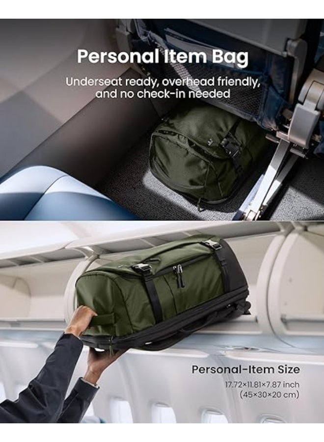 Tomtoc Navigator-T66 Liteway 28L Travel Backpack – TSA-Friendly Carry-On Laptop Backpack Fits 16 Inch, Clamshell Business Weekender Bag with YKK Zippers, Lightweight Water-Resistant Rucksack - Image 4