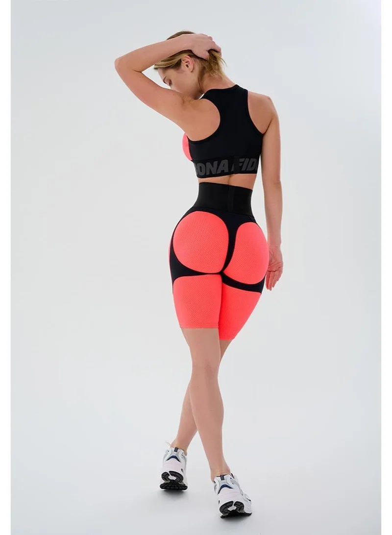 Bona Fide Top for Top Neon Orange High Support Sports Bra for Women for Women | Best Price UAE