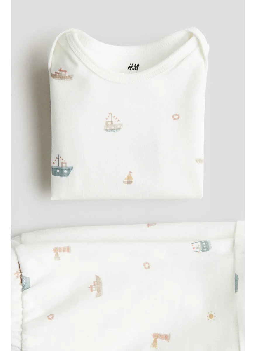 H&M 2-Piece Cotton Set