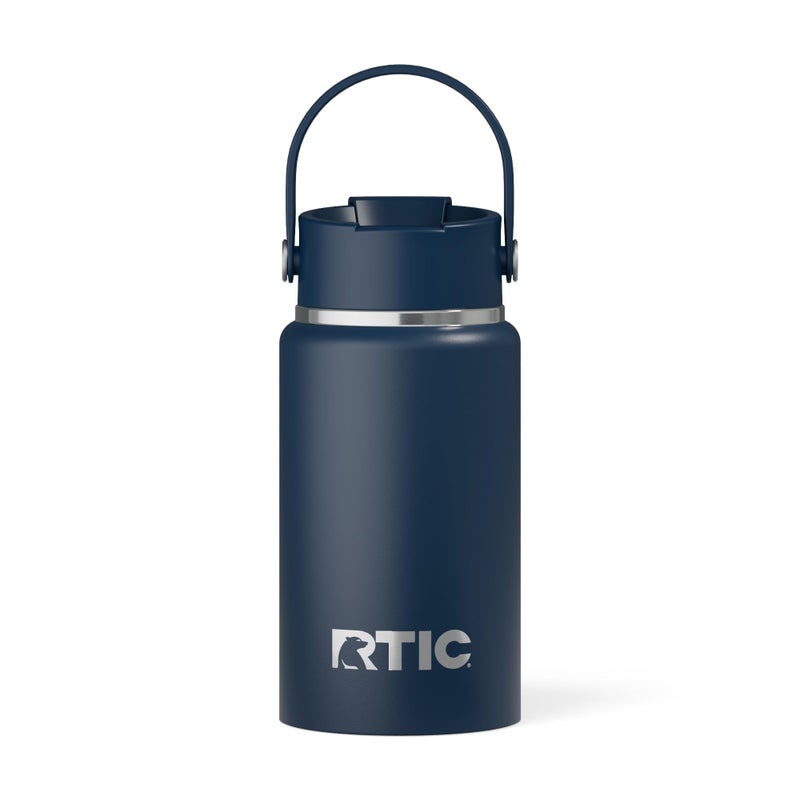 RTIC 32oz Outback Water Bottle, Ceramic Lined, Insulated, Stainless Steel, Double Wall Vacuum-Insulation, Leak-Proof Lid, BPA-Free Water Flask Hiking, Running, Sports, Outdoor, Navy - Image 1