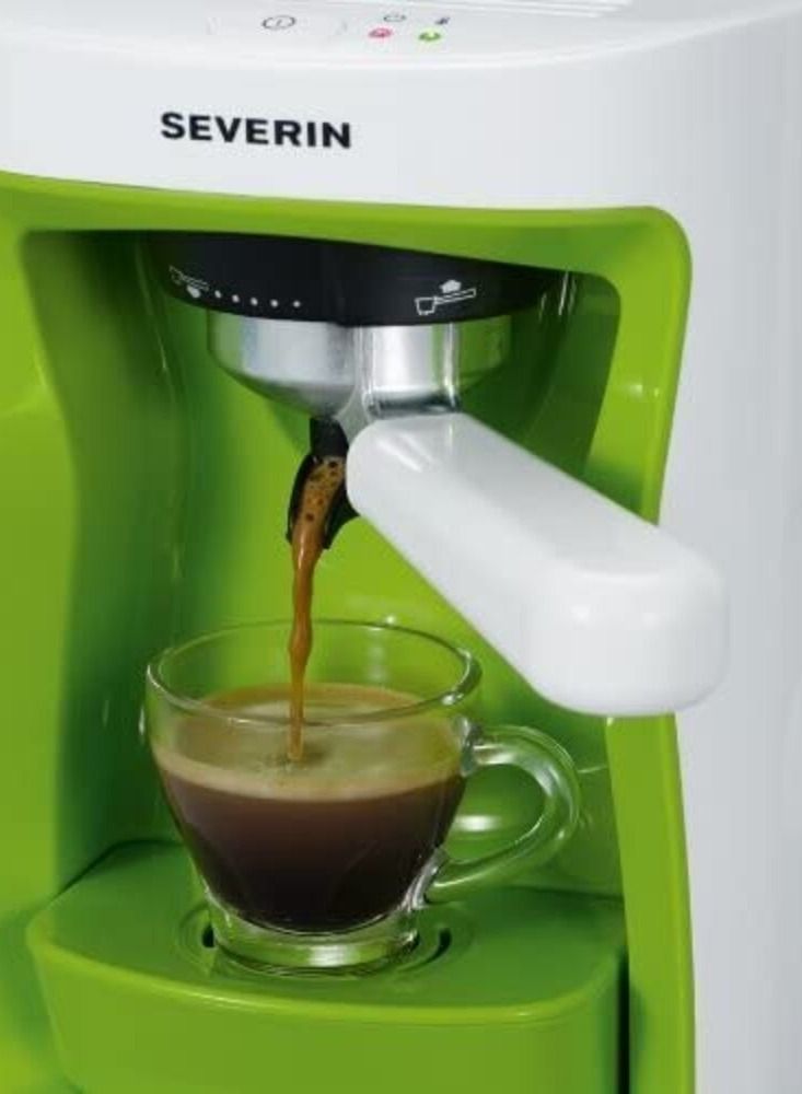 Severin 15 Bar espresso coffee maker 1250w ka 5992 green/white - Image 2
