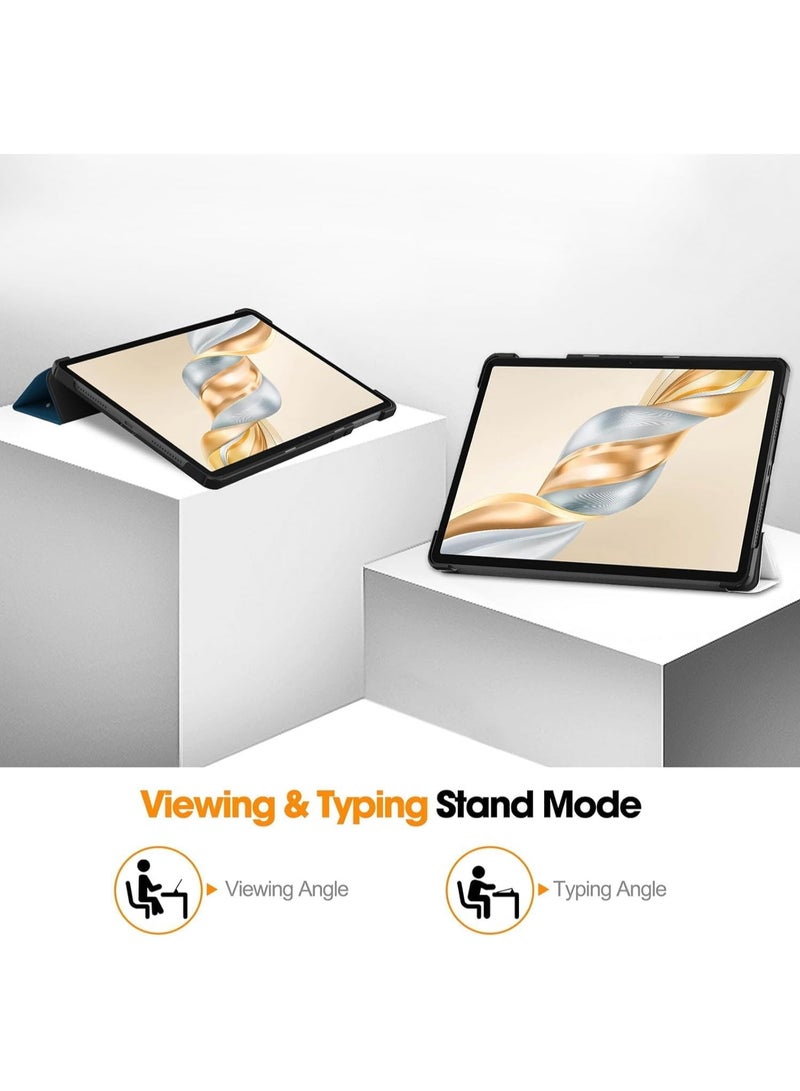 VKL Leather Case Compatible with Honor Pad X9a 11.5 Inch 2025 Released, Lightweight Hard Shell Folio Slim Protective Cover with Multi-Angle Stand Cover with Auto Wake/Sleep (Cat) - Image 5