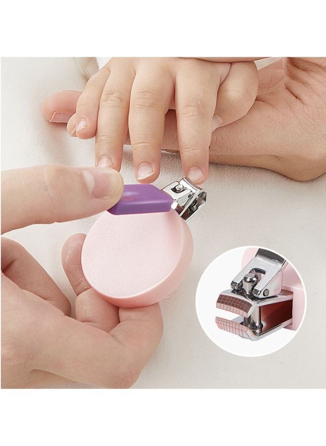 Baby Nail Kit 6 In 1 Baby Nail Care Clippers Set For Newborn Silicone Nose Include Nose Clip - Safety Scissors - Nail File - Nail Clippers - Luminous Nose Clip - Luminous Ear Pick Pink Color - pzsku/ZDB733B481724063FFB89Z/45/_/1715771127/1f390189-047a-4b5d-ba08-73d4a0b07a9d