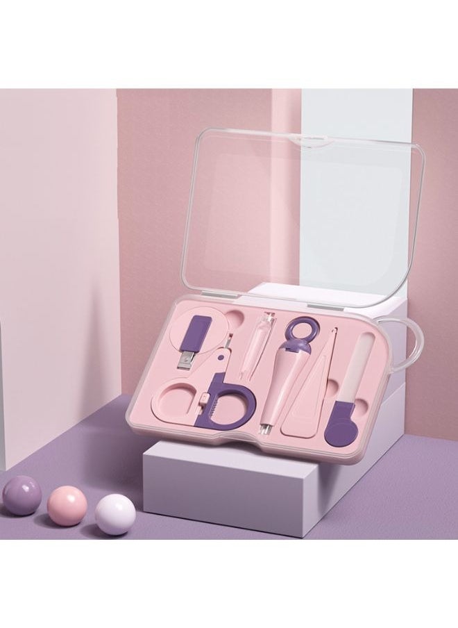 Baby Nail Kit 6 In 1 Baby Nail Care Clippers Set For Newborn Silicone Nose Include Nose Clip - Safety Scissors - Nail File - Nail Clippers - Luminous Nose Clip - Luminous Ear Pick Pink Color - pzsku/ZDB733B481724063FFB89Z/45/_/1715771152/57c3f258-d1c4-407d-995b-9193f7a4521e