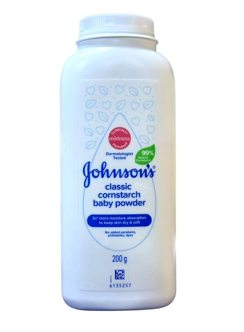 Johnson's Baby Classic Baby Powder 200gm - Image 1