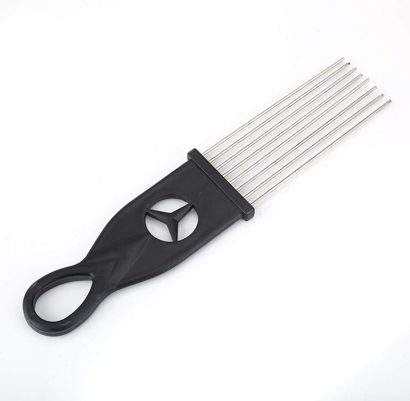 Dilwe Professional Stainless Steel Guiro with Scraper Musical Training Tool for Bands, Concert, Stage Performance - Silver - Image 3